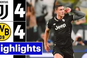 Juventus vs Borussia Dortmund 4-4: Tâm điểm hiệp 2, Adeyemi, Nmecha, Couto, Bensebaini lập công, Yidiz, Vlahovic, Kelly kịp cứu thua phút bù giờ