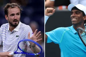 Daniil Medvedev vs Nishesh Basavareddy 6-2, 6-3: Medvedev dễ dàng hạ Basavareddy, gặp tay vợt chủ nhà Ngô Dịch Bình ở tứ kết Hangzhou 2025 