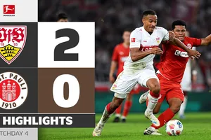 Stuttgart vs St. Pauli 2-0: Ermedin Demirovic lập công mở bàn, Demirovic lần nữa tỏa sáng đường kiến tạo, El Khannouss chốt hạ chiến thắng 