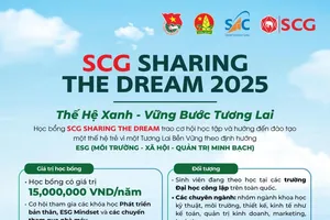 Học bổng SCG Sharing the Dream lần thứ 19, đồng hành cùng ước mơ người trẻ Việt