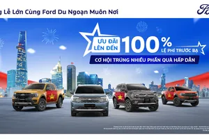 Ford Việt Nam và đại lý triển khai nhiều chương trình ưu đãi lớn trong tháng 9
