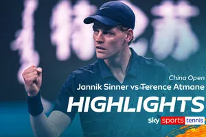 Jannik Sinner vs Terence Atmane 6-4, 5-7, 6-0: Vất vả thắng Atmane, Sinner đối đầu Marozsan ở tứ kết China Open