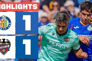Getafe vs Levante 1-1: Brugue kiến tạo, Ivan Romero chớp thời cơ khai bàn, Abdel Abqar đánh đầu kiến tạo, Juan Iglesias lao vào ghi bàn cứu thua