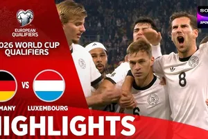 Đức vs Luxembourg 4-0: Raum sớm mở bàn, Dirk Carlson nhận thẻ đỏ, Kimmich ghi cú đúp nhờ penalty, Gnabry góp công chiến thắng