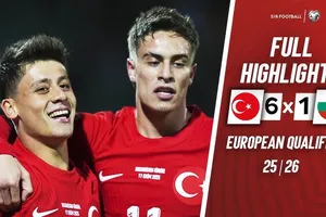 Bulgaria vs Thỗ Nhĩ Kỳ 1-6: Lần lượt Arda Guler, Kenan Yildiz, Zeki Celik, Irfan Kahveci đua tài ghi bàn, Viktor Popov phản lưới nhà, Thỗ Nhĩ Kỳ nhì bảng xếp hạng