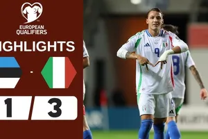 Estonia vs Italia 1-3: Moise Kean sớm khai bàn phút thứ 4, Retegui, Esposito góp công ấn định cục diện, Sappinen ghi bàn danh dự