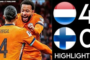 Hà Lan vs Phần Lan 4-0: Dàn sao Malen, Van Dijk, Memphis Depay, Gakpo lần lượt "cuốn bay" đối thủ 4 bàn thắng