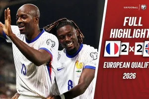 Iceland vs Pháp 2-2: Kich tính 4 bàn rượt đuổi, Palsson khai bàn, Nkunku, Mateta ngược dòng chớp nhoáng, Hlynsson sút đá căng hạ thủ môn Maignan chia điểm