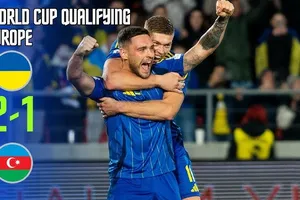 Ukraine vs Azerbaijan 2-1: Oleksiy Hutsulyak khai bàn, Vitaliy Mykolenko bất ngờ phản lưới nhà, Ruslan Malinovskyi giành chiến thắng xứng đáng