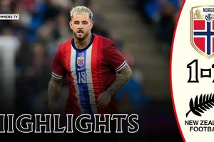 Giao hữu, Na Uy vs New Zealand 1-1: Finn Surman đệm bóng cận thành mở bàn, Antonio Nusa tỉa góc đẳng cấp cứu thua