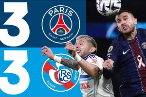 PSG vs Strasbourg 3-3: Barcola mở bàn, Panichelli xuất thần ghi cú đúp, Moreira ngược dòng, Ramos lập công nhờ chấm penalty, Mayulu kịp thời cứu thua PSG