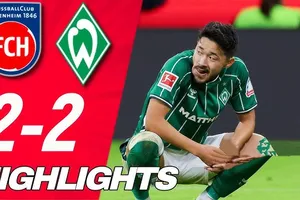 Heidenheim vs Werder Bremen 2-2: Rượt đuổi 4 bàn thắng, Marco Grull mở tỷ số, Stefan Schimmer gỡ hòa, Jens Stage lập tức tỏa sáng, Jonas Fohrenbach kịp cứu thua
