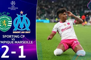 Sporting vs Marseille 2-1: Igor Paixao mở bàn, Emerson Palmieri bị thẻ đỏ, Geny Catamo chớp cơ hội gỡ hòa, Alisson Santos chốt hạ chiến thắng