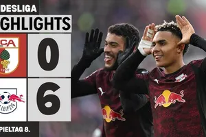 Augsburg vs RB Leipzig 0-6: Yan Diomande, Romulo Cardoso, Antonio Nusa, Christoph Baumgartner, Assan Ouedraogo, Castello Lukeba đua tài ghi bàn, trút mưa 6 bàn thắng