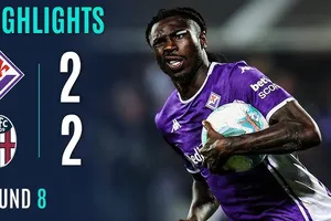 Fiorentina vs Bologna 2-2: Santiago Castro, Nicolo Cambiaghi sớm dẫn trước 2 bàn nhưng Albert Gudmundsson, Moise Kean ngược dòng chia điểm nhờ penalty