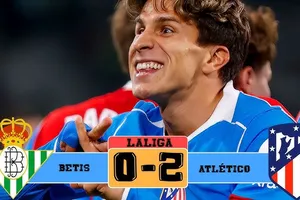 Real Betis vs Atletico Madrid 0-2: Giuliano Simeone chớp thời cơ sút ngoài vòng cấm mở bàn, Baena cứa lòng ghi siêu phẩm chốt hạ chiến thắng