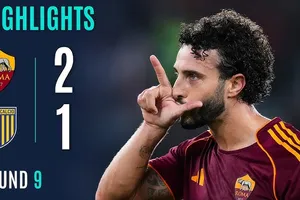 AS Roma vs Parma 2-1: Hermoso mở tỷ số, Dovbyk nhân đôi cách biệt, Circati lập công, Roma bằng điểm Napoli nhưng tạm xếp nhì Serie A