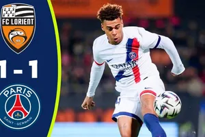 Lorient vs PSG 1-1: Kịch tính, Silva tỏa sáng, Mendes cứu thua PSG, chủ nhà bất ngờ cầm chân HLV Enrique