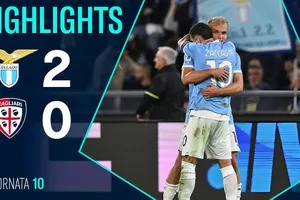 Lazio vs Cagliari 2-0: Tâm điểm hiệp 2, Matteo Guendouzi kiến tạo, Gustav Isaksen mở bàn, Mattia Zaccagni tỏa sáng ấn định chiến thắng