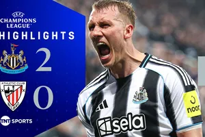 Newcastle vs Athletic Bilbao 2-0: Trippier kiến tạo, Burn đánh đầu mở tỷ số, Barnes kiến tạo, Joelinton đánh đầu chốt hạ chiến thắng 
