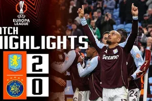 Aston Villa vs Maccabi Tel Aviv 2-0: Maatsen khai bàn, Malen ấn định chiến thắng, HLV Unai Emery tạm xếp thứ sáu tại bảng xếp hạng Europa League
