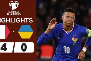 Pháp vs Ukraine 4-0: Ngôi sao Mbappe tỏa sáng cú đúp nhờ penalty, kiến tạo 1 bàn, Olise, Ekitike góp công giúp "Gà trống Gaulois" gáy vang 5 trận bất bại