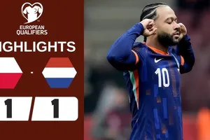 Ba Lan vs Hà Lan 1-1: Cựu binh Lewandowski kiến tạo, Kaminski mở tỷ số, ngôi sao Memphis Depay cứu thua, Hà Lan tạm dẫn đầu bảng G