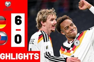 Đức vs Slovakia 6-0: Lần lượt Woltemade, Gnabry, Sane, Baku, Ouedraogo "nã đạn", "Cỗ xe tăng" Đức nghiền nát đối thủ, giành gọn ngôi đầu bảng A