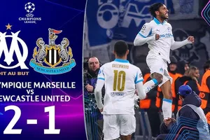 Marseille vs Newcastle 2-1: Barnes sớm thêu hy vọng nhưng lần lượt Bakola, Weah giúp Aubameyang tỏa sáng cú đúp, ngược dòng đẹp mắt