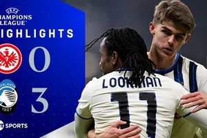 Frankfurt vs Atalanta 0-3: Bất ngờ thua 3 bàn chóng vánh của Ademola Lookman, Ederson, Charles De Ketelaere phá lưới trong 5 phút