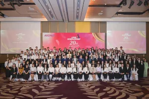 Lễ trao học bổng AEON 1% diễn ra ngày 22-11, ghi dấu chặng đường 20 năm đồng hành của AEON Việt Nam trong chuỗi chương trình nuôi dưỡng thế hệ trẻ