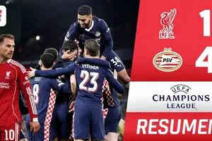 Liverpool vs PSV 1-4: Perisic sớm mở bàn nhờ penalty, Szoboszlai gỡ hòa, Salah, Gakpo, Ekitike tịt ngòi, Til ghi bàn, Driouech tỏa sáng cú đúp nhấn chìm The Kop
