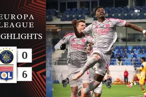 Maccabi Tel Aviv vs Lyon 0-6: Abner Vinicius sớm gieo sầu phút thứ 4, Corentin Tolisso xuất thần hattrick, Moussa Niakhate, Adam Karabec vụi dập đối thủ