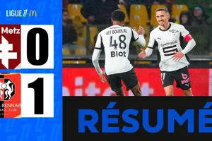 FC Metz vs Rennes 0-1: Breel Embolo nhả bóng, Valentin Rongier tung cú sút chớp nhoáng, giành gọn chiến thắng 