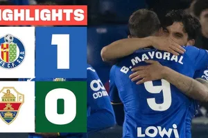 Getafe vs Elche 1-0: Kiko Femenia tung cú sút, Arambarri đánh đầu nối cận thành ghi bàn duy nhất giành gọn 3 điểm quý giá
