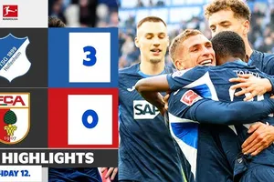 Hoffenheim vs Augsburg 3-0: Bazoumana Toure đột phá tỉa góc mờ bàn, Wouter Burger chớp thời cơ lập công, Cedric Zesiger bất ngờ phản lưới nhà