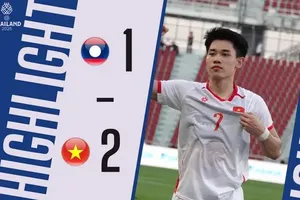 U22 Việt Nam vs U22 Lào 2-1: Đình Bắc tỏa sáng cú đúp, Douangvilay ghi bàn, thầy trò HLV Kim Sang Sik xuất quân như ý