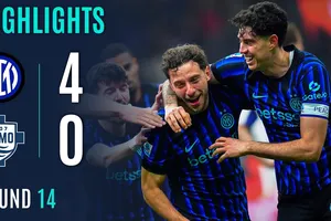Inter Milan vs Como 4-0: Lần lượt Martinez, Thuram, Calhanoglu, Carlos Augusto phá lưới đối thủ, Inter tạm soán ngôi đầu Serie A của AC Milan