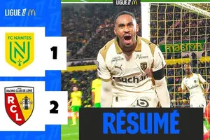 Nantes vs Lens 1-2: Florian Thauvin mở tỷ số, El-Arabi gỡ hòa, Wesley Said chốt hạ 3 điểm, Lens hơn PSG 1 điểm, tạm dẫn đầu Ligue 1