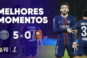 PSG vs Rennes 5-0: Vòng trước thua, Kvaratskhelia ghi cú đúp, Mayulu, Mbaye, Ramos trút giận, quyết đòi lại ngôi đầu Ligue 1 từ Lens