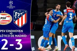 PSV vs Atletico Madrid 2-3: Kịch tính 5 bàn, Guus Til mở bàn, Alvarez, Hancko, Sorloth tỏa sáng, Ricardo Pepi ngược dòng bất thành