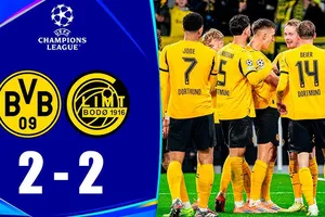 Borussia Dortmund vs Bodo Glimt 2-2: Julian Brandt xuất thần cú đúp, Haitam Aleesami, Jens Petter Hauge chia điểm Dortmund