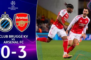 Club Brugge vs Arsenal 0-3: Pháo thủ "nã" 3 phát đạn, Madueke ghi cú đúp, Martinelli ấn định chiến thắng tưng bừng