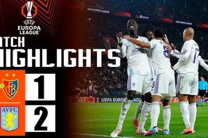 Basel vs Aston Villa 1-2: Rượt đuổi kịch tính, Guessand mở bàn, Daniliuc gỡ hòa, Tielemans chốt hạ 3 điểm, vào tốp 3 Europa League