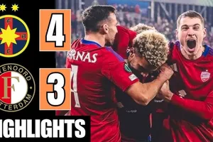 FCSB vs Feyenoord 4-3: Thê trận hấp dẫn 7 bàn, Tengstedt, Timber, Sauer lập công, Ngezana, Toma, Thiam, Tanase chiến thắng nghẹt thở