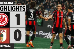 Frankfurt vs Augsburg 1-0: VAR ngăn Chrislain Matsima, Noahkai Banks ghi bàn, Oscar Hojlund kiến tạo, Doan Ritsu ghi bàn duy nhất