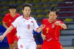 Futsal nữ Myanmar vs Futsal nữ Việt Nam 2-4: Lần lượt Thanh Ngân, Phương Anh, A Rắt Rin Tô, Bùi Thị Trang giành ngôi nhất bảng B 
