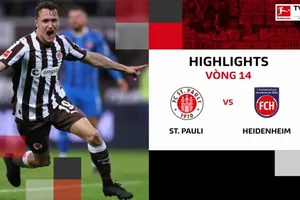 St. Pauli vs Hoffenheim 2-1: Martijn Kaars tỏa sáng cú đúp, ấn định trước cục diện, Eric Smith thẻ đỏ, Marvin Pieringer ghi bàn danh dự