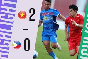 U22 Việt Nam vs U22 Philippines 2-0: Văn Thuận mở bàn phút 89, Thanh Nhàn chốt hạ vé chung kết SEA Games 33 cho HLV Kim Sang Sik
