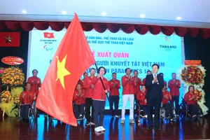 Đoàn Thể thao người khuyết tật Việt Nam xuất quân tham dự ASEAN Para Games lần thứ 13